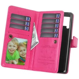 Dubbelflip Flexi 9-kort Huawei P40 Lite (JNY-L21A)  - Rosa