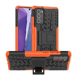 Stødbestandigt cover med stativ Samsung Galaxy Note 20  - appelsin