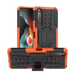 Stöttåligt skal med ställ Sony Xperia 10 II  - Orange