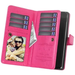 Dual-flip Flexi 9-kort Nokia 7.2 (TA-1178)  - Rosa