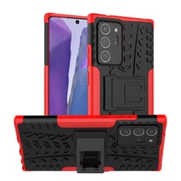 Stødbestandigt cover med stativ Samsung Galaxy Note 20 Ultra  - rød