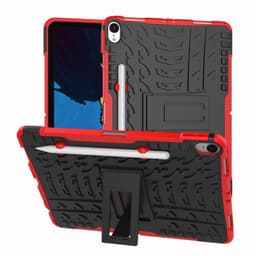 Stöttåligt skal med ställ Apple iPad Pro 11 (2018)  - Röd