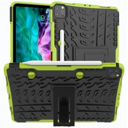 Slagbestandig skal med stativ Apple iPad Pro 12.9 "(2020)  - grøn