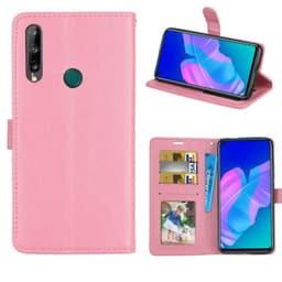 Lompakkokotelo 3-kortti Huawei P40 LiteE (6.39 ")  - vaaleanpunainen