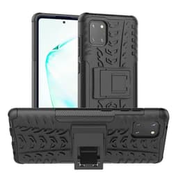 Iskunkestävä Suojakuori kotelo jalustalla Samsung Galaxy Note 10 Lit