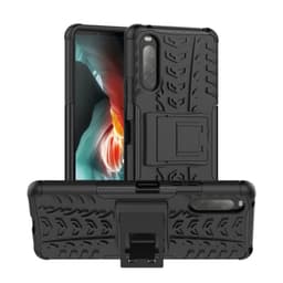 Stødbestandigt cover med stativ Sony Xperia 10 II  - sort