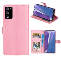 Wallet cover 3-kort Samsung Galaxy Note 20  - lys rosa