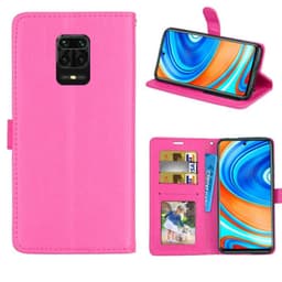 Lommebokdeksel 3-kort Xiaomi Redmi Note 9 Pro  - Rosa