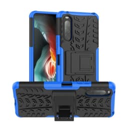 Stødbestandigt cover med stativ Sony Xperia 10 II  - blå