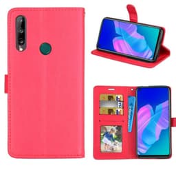 Lompakkokotelo 3-kortti Huawei P40 LiteE (6.39 ")  - punainen