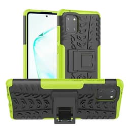 Iskunkestävä Suojakuori kotelo jalustalla Samsung Galaxy Note 10 Lit
