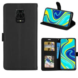Mobil tegnebog 3-kort Xiaomi Redmi Note 9S  - sort