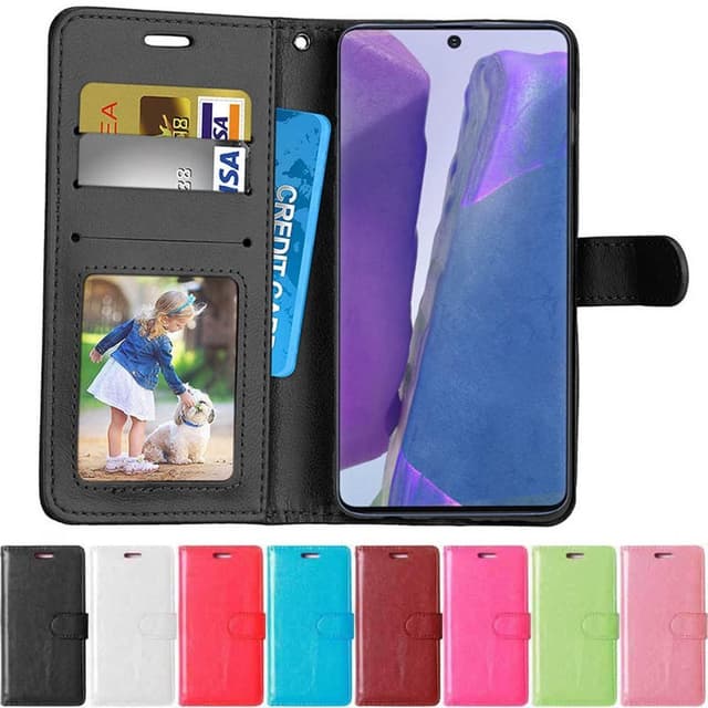 Wallet cover 3-kort Samsung Galaxy Note 20  - hvid