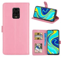 Mobil tegnebog 3-kort Xiaomi Redmi Note 9S  - lys rosa