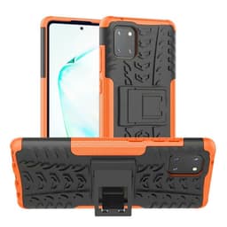 Iskunkestävä Suojakuori kotelo jalustalla Samsung Galaxy Note 10 Lit