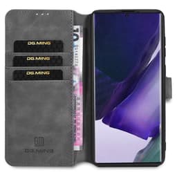 DG-Ming Wallet 3-kort Samsung Galaxy Note 20  - Grå