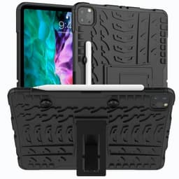 Slagbestandig skal med stativ Apple iPad Pro 12.9 "(2020)  - sort