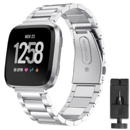 Armbånd Rustfritt stål Fitbit Versa 2 - Sølv
