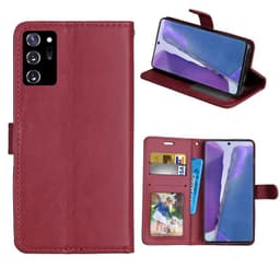 Wallet cover 3-kort Samsung Galaxy Note 20 Ultra  - brun