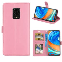 Mobil tegnebog 3-kort Xiaomi Redmi Note 9 Pro  - lys rosa