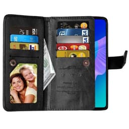 Dubbelflip Flexi 9-kort Huawei P40 LiteE (6.39")  - Svart
