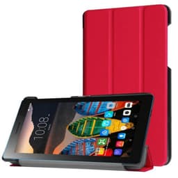 Sammenklappelig etui til Lenovo Tab 3 Essential 7 "(710F)  - rød
