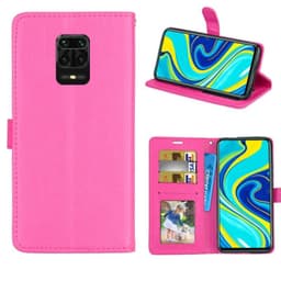 Mobil tegnebog 3-kort Xiaomi Redmi Note 9S  - lyserød