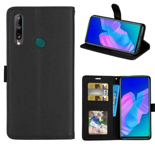 Mobilplånbok 3-kort Huawei P40 LiteE (6.39")  - Svart