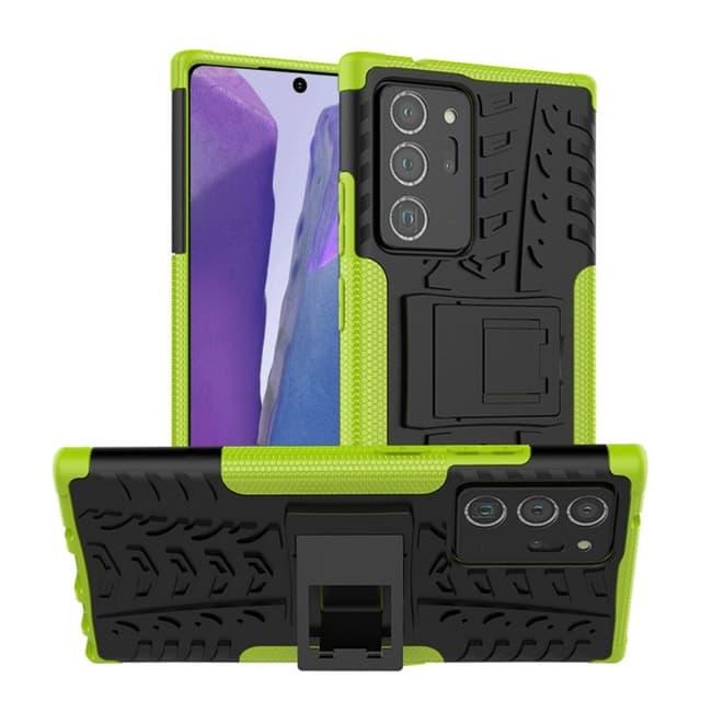 Stødbestandigt cover med stativ Samsung Galaxy Note 20 Ultra  - grøn