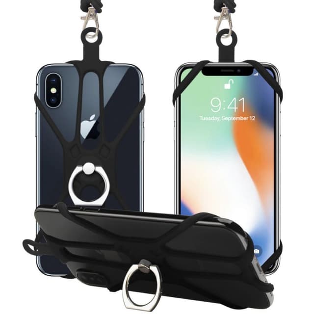 Mobilholder SuperGrip -Svart