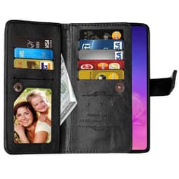 Dobbeltflip Flexi 9-kort Samsung Galaxy S10 Lite (SM-G770F)  - sort