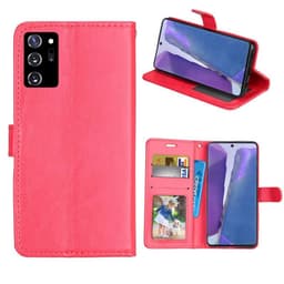 Wallet cover 3-kort Samsung Galaxy Note 20 Ultra  - rød