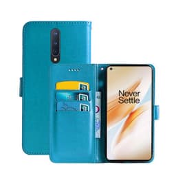 Lommebokdeksel 3-kort OnePlus 8 (IN2010)  - Lyse blå