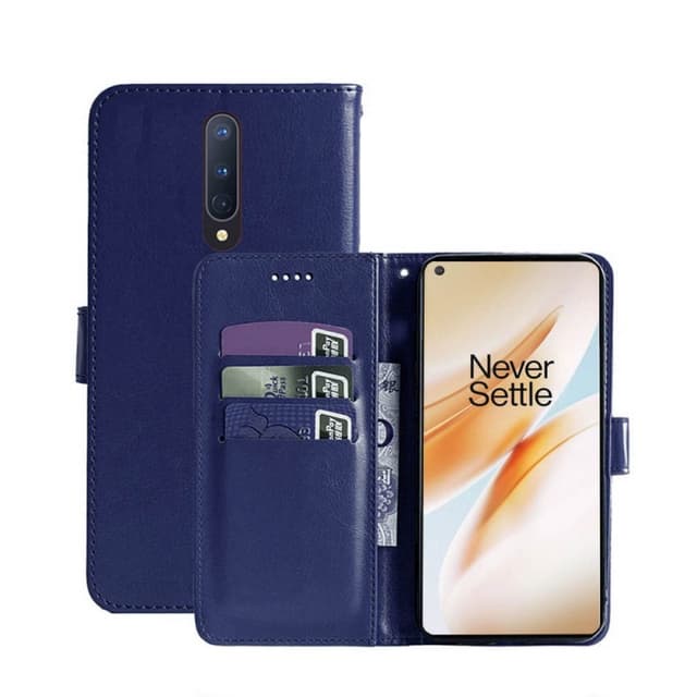 Mobilplånbok 3-kort OnePlus 8 (IN2010)  - Mörkblå