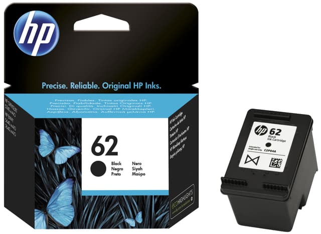 HP 62 blekkpatron Sort
