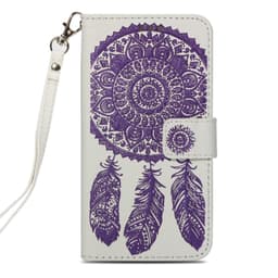 Imprint Dream Catcher Lompakkokotelo - iPhone XS Max - Violetti