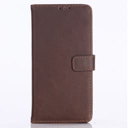 Samsung Galaxy Note 10 Retro Lommebok - cover - Kaffe
