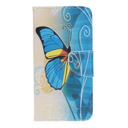Samsung Galaxy A70 Plånboksfodral - Blue Butterfly