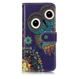Samsung Galaxy S9 G960 Plånboksfodral - Owl and Mandala