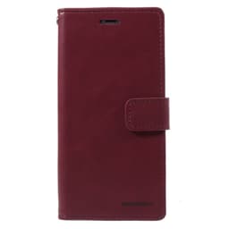 MERCURY GOOSPERY Blue Moon Pung Cover til iPhone X - Vinrød