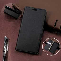 Wallet Stand Suojakuori - Asus Zenfone Live ZB501KL - Musta