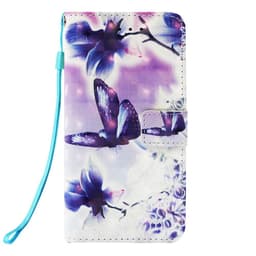 Samsung Galaxy S10 Plånboksfodral - Vivid Butterfly
