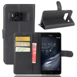 Asus Zenfone AR ZS571KL Litchi Plånboksfodral - Svart