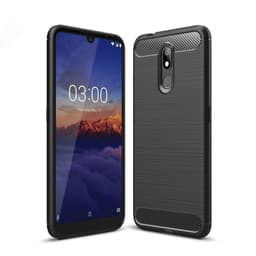Nokia 3.2 Karbon fiber Texture Skal - Svart