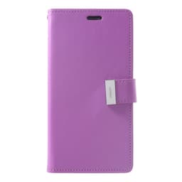 Mercury GOOSPERY Rich Diary til iPhone XS Max - Lilla