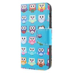 Samsung Galaxy A8 (2018) Plånboksfodral - Owl Family