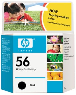 HP Bläckpatron 56 Svart