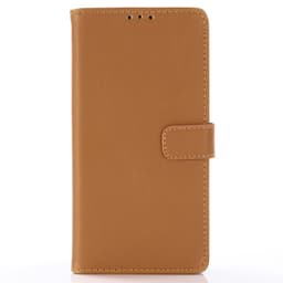 Samsung Galaxy S10+ Retro Plånboksfodral - Brun