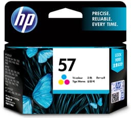 HP blækpatroner 57 Cyan Magenta Gul