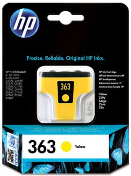 HP blækpatron 363 Gul